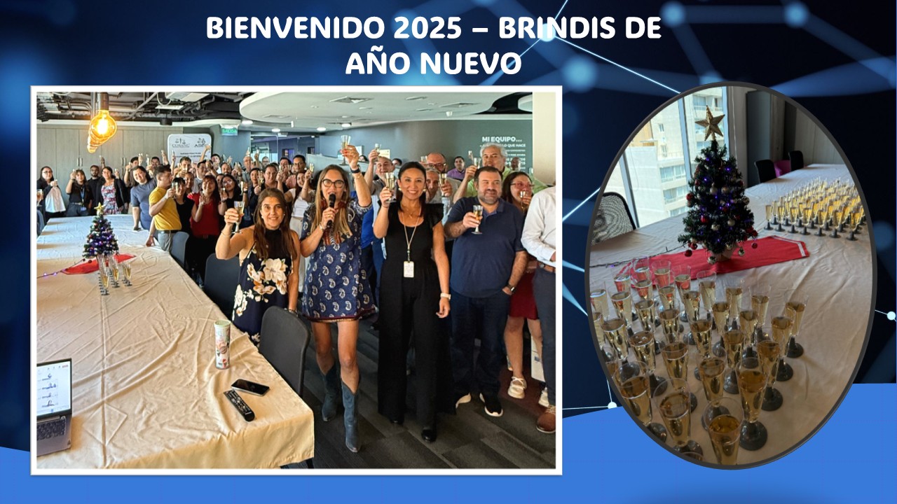 BRINDAMOS POR OTRO NUEVO AÑO JUNTO A UDS.